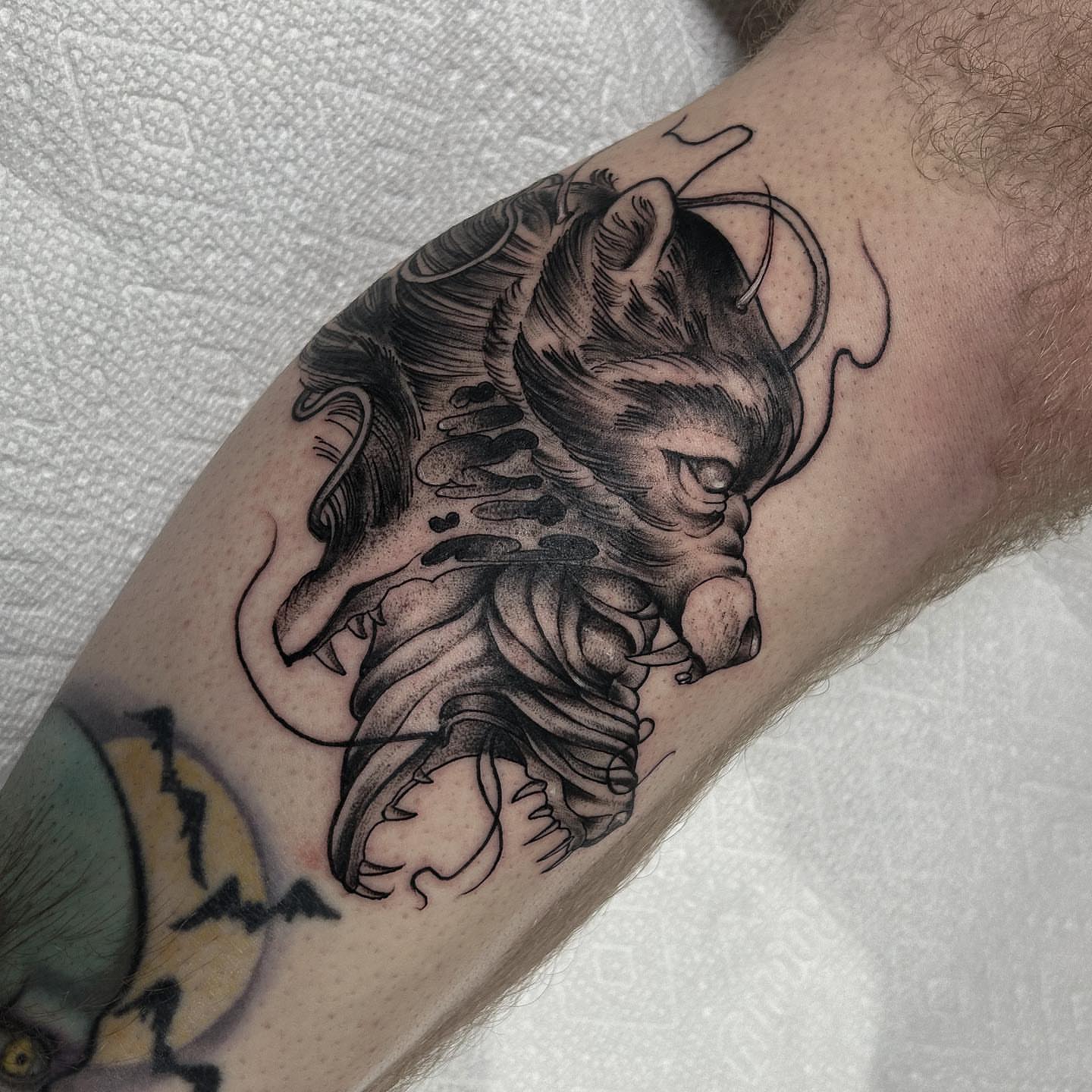 Tattoo by @obiecruztattoo โ black_and_grey, realism