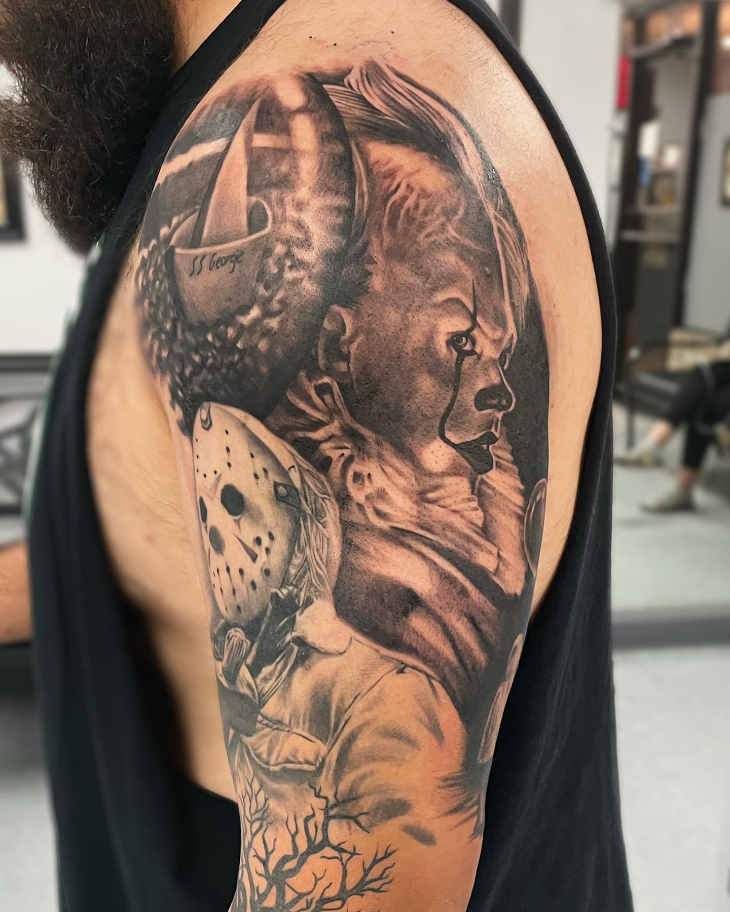 Tattoo by @candybrainink — realism, dark_realism