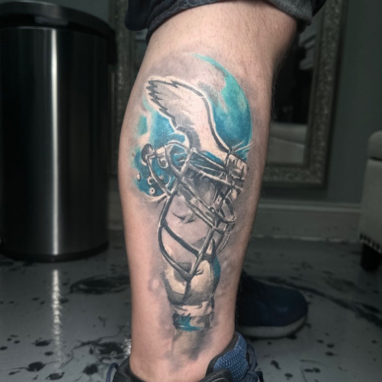 Tattoo by @tattootre — realism, watercolor