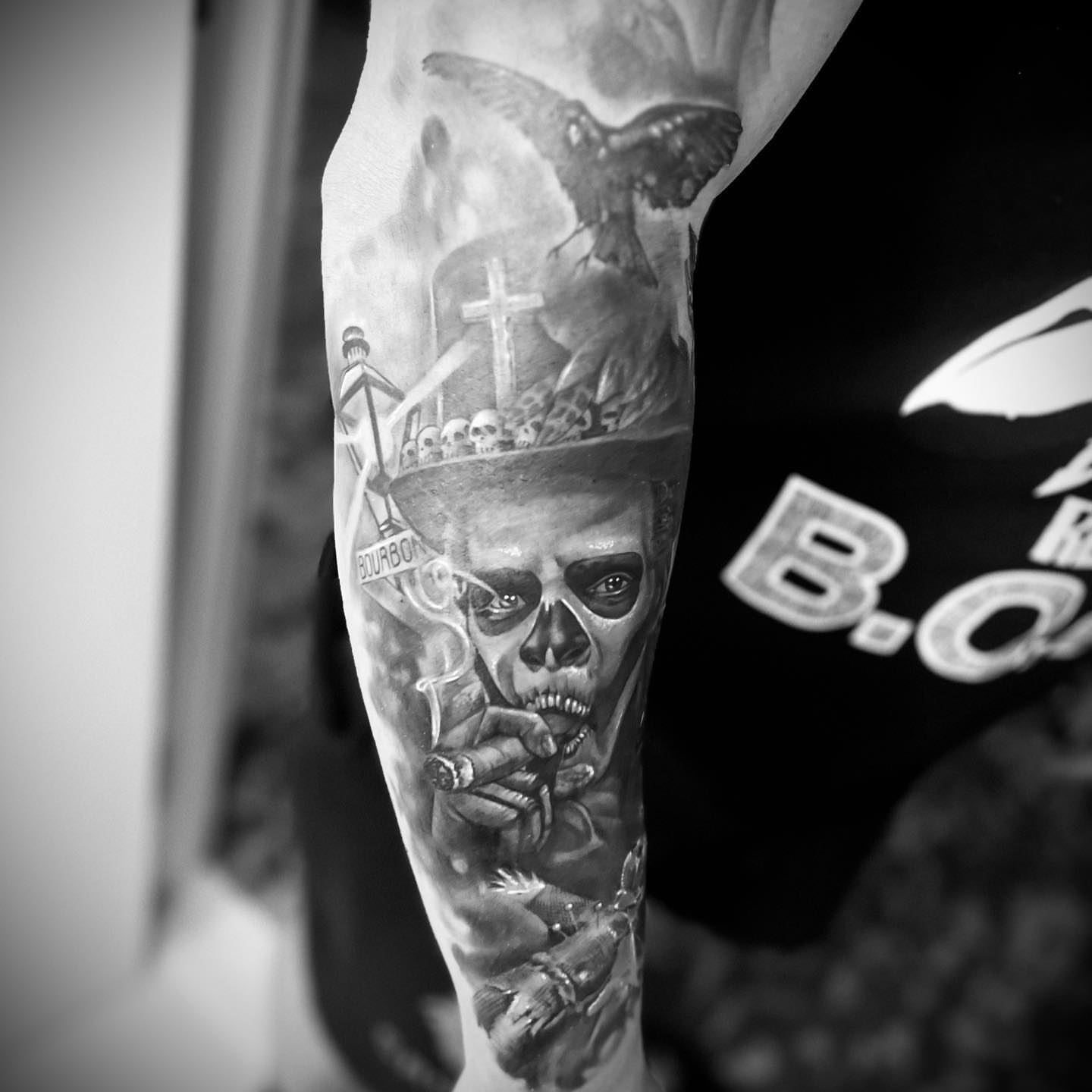 Tattoo by @leftycolbert_official — realism, dark_realism
