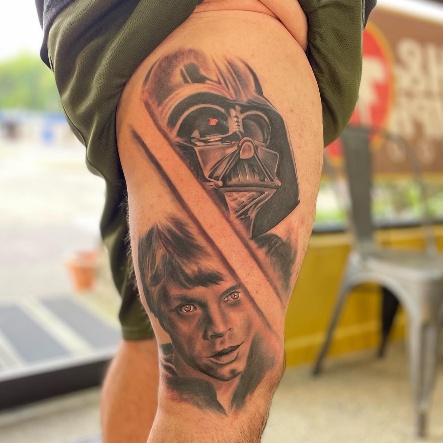 Tattoo by @tylerbowlingtattoos — realism, dark_realism