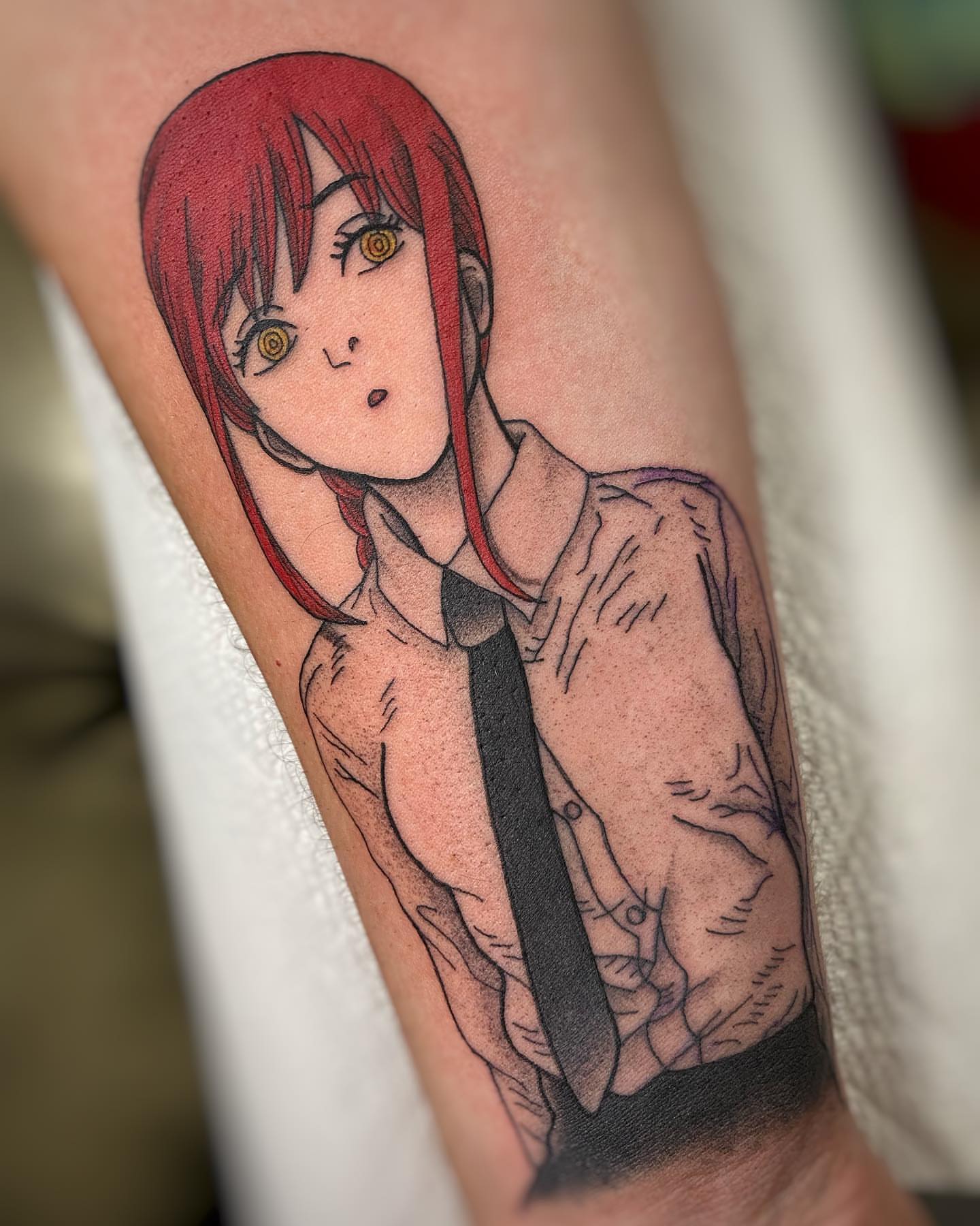 Tattoo by @llijah — anime