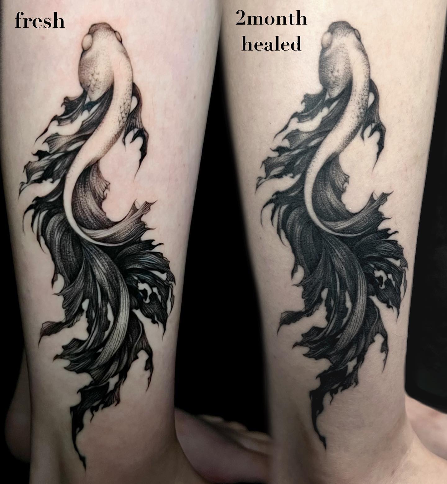 Tattoo by @72_blk — black_and_grey