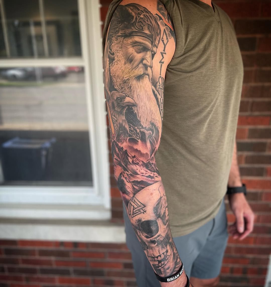 Tattoo by @jeremyutley_tattoo — realism, black_and_grey