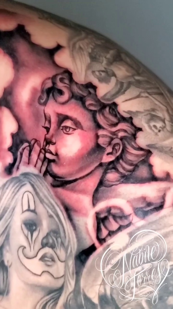 Tattoo by @nabiletorrestattoo — black_and_grey, realism