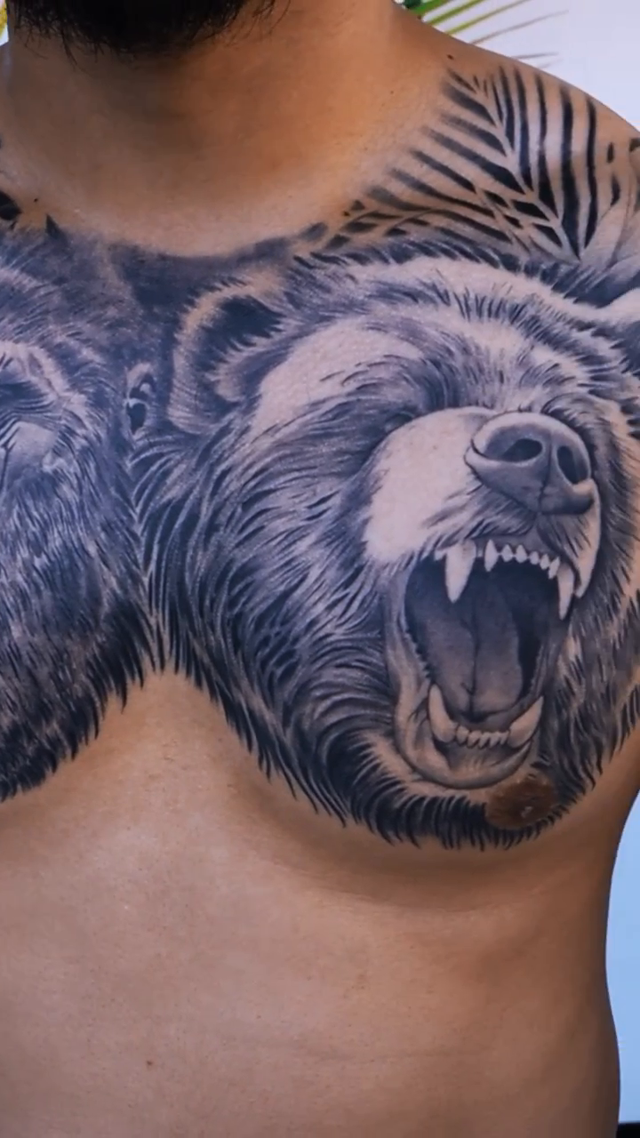 Tattoo by @artfabn — realism, black_and_grey