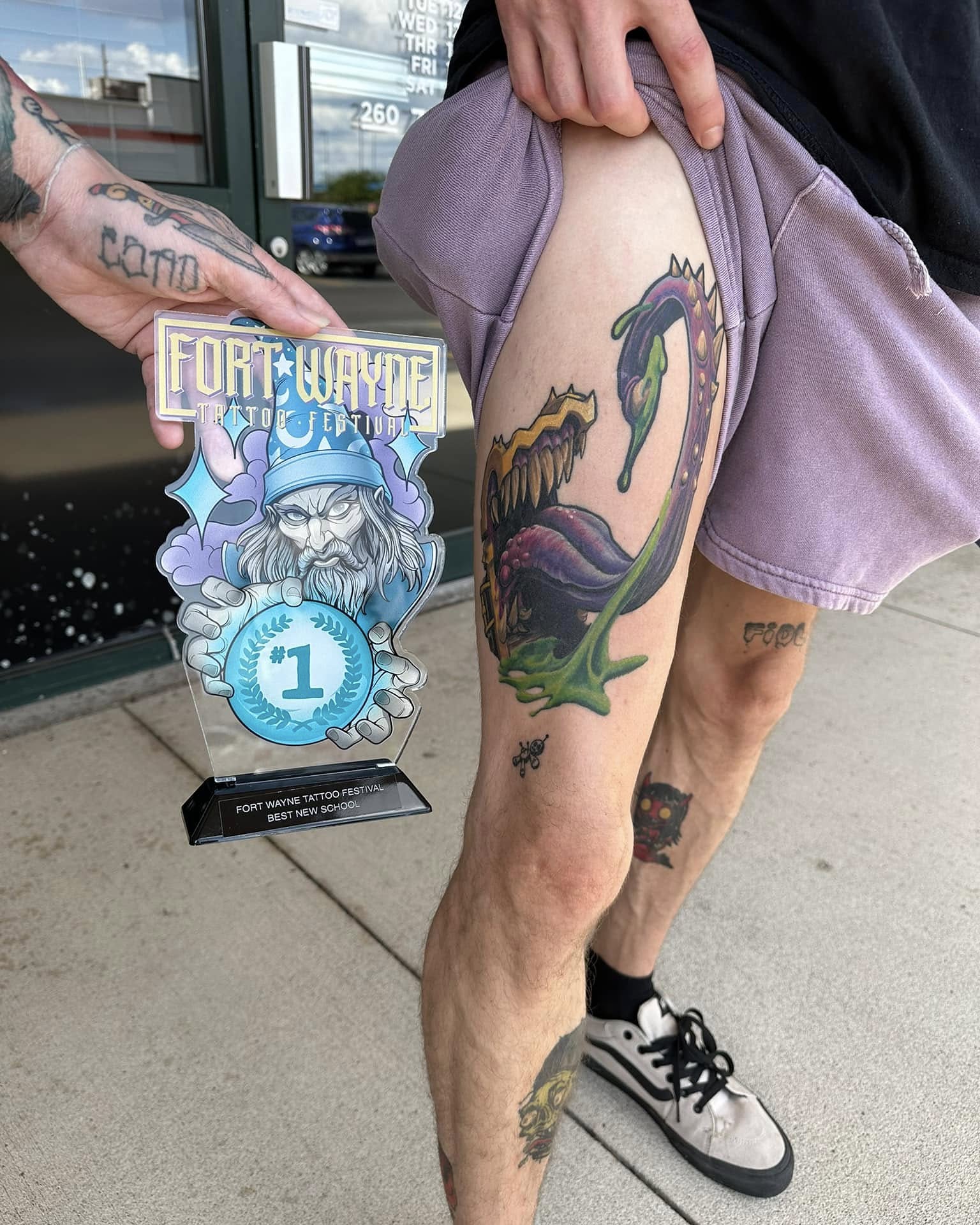 Tattoo by @vendoink — new_school