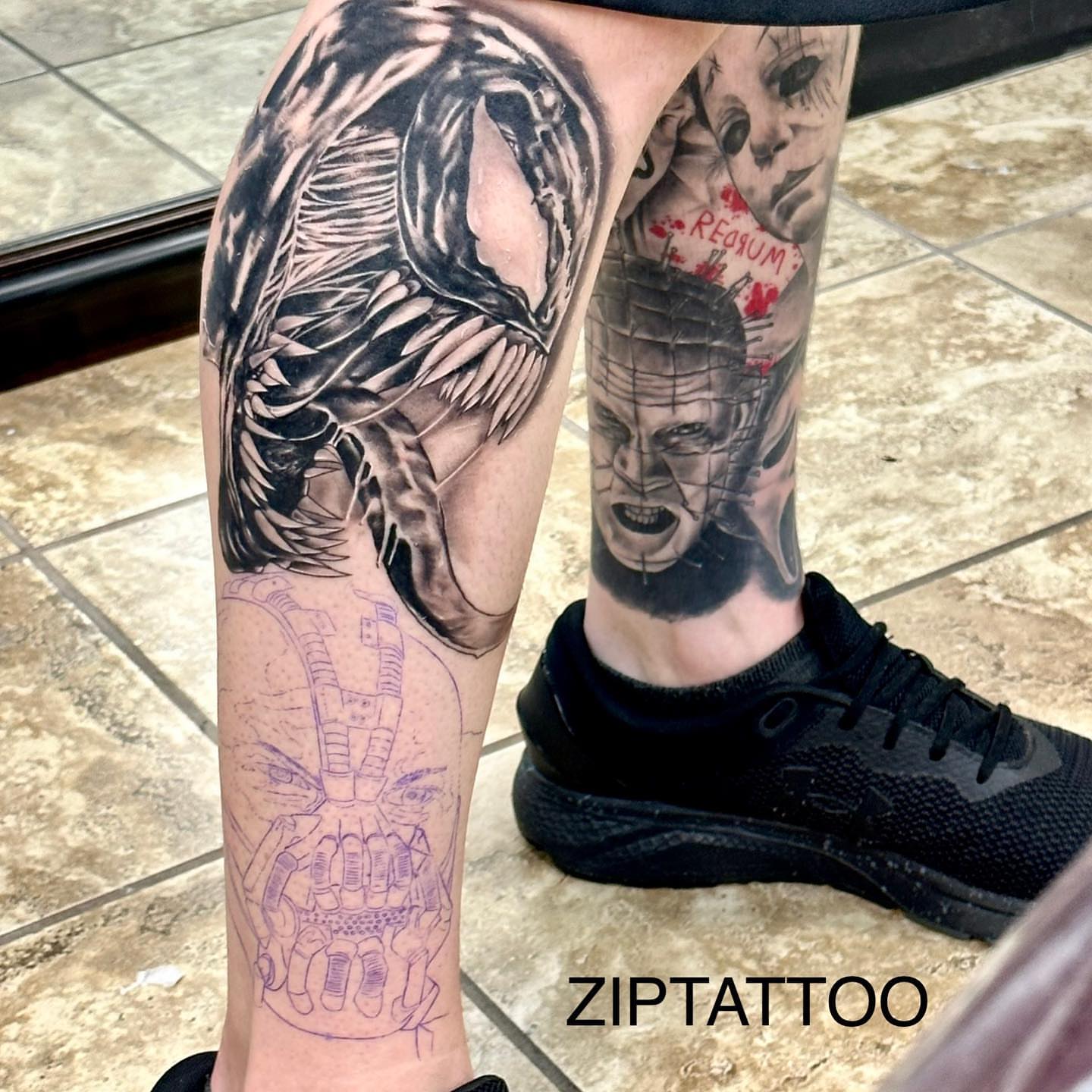Tattoo by @ziptattoo — realism, dark_realism