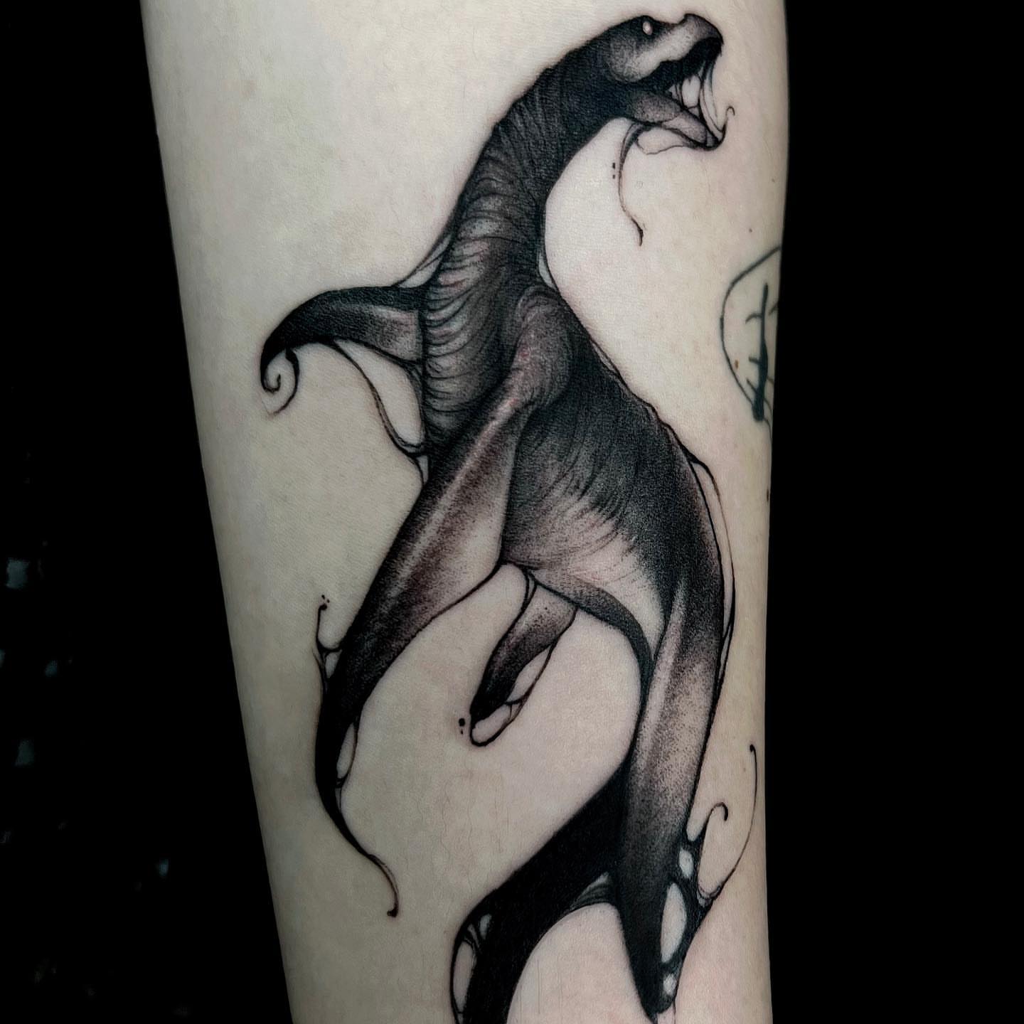 Tattoo by @72_blk — black_and_grey