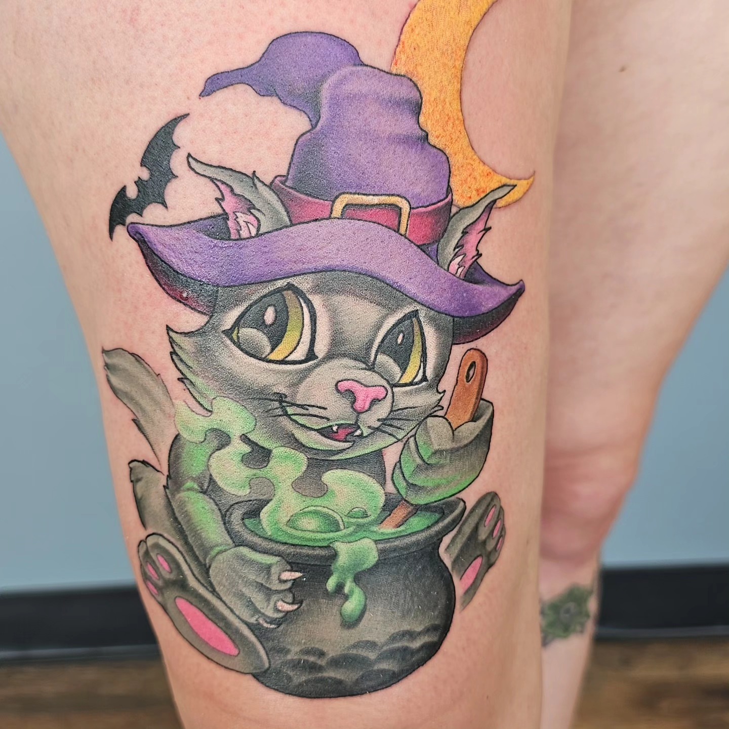 Tattoo by @blovetattoo — new_school, illustrative