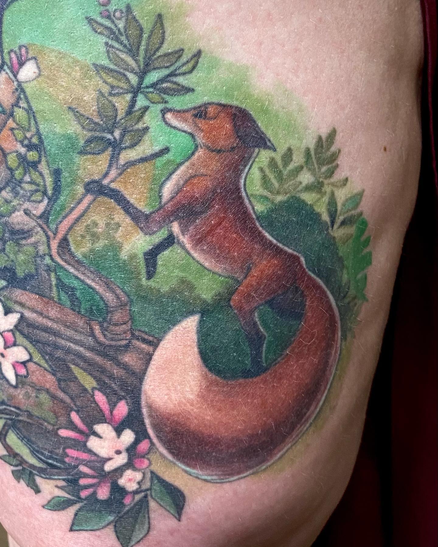 Tattoo by @bollingerart — realism, watercolor