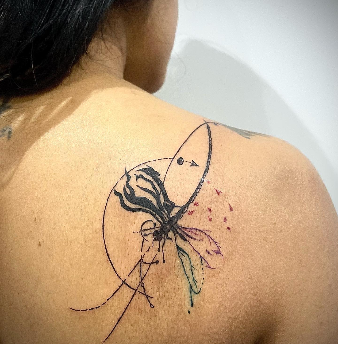 Tattoo by @killer_inkstinct_by_rony β watercolor, geometric