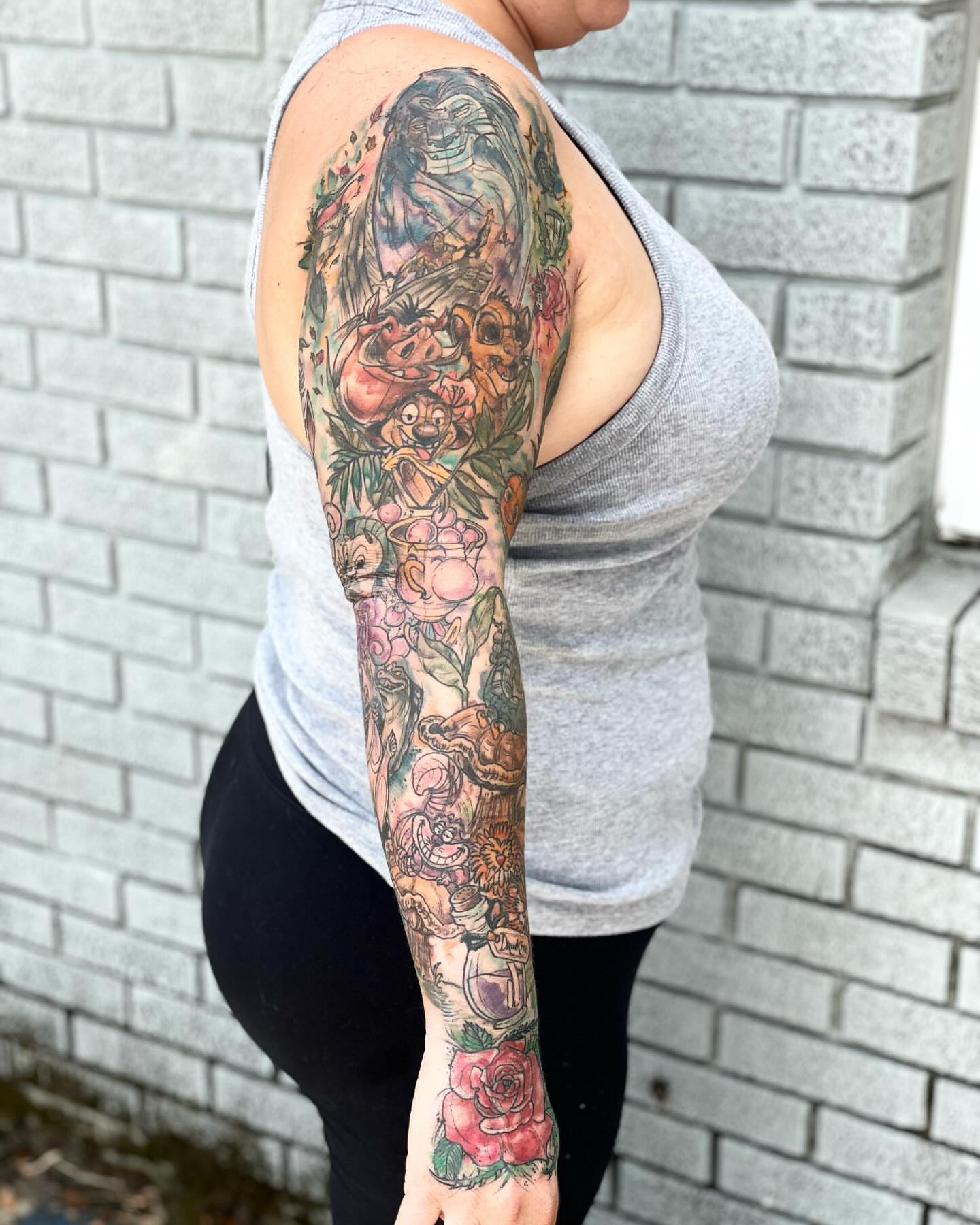 Tattoo by @shesarudemisfit — new_school, illustrative