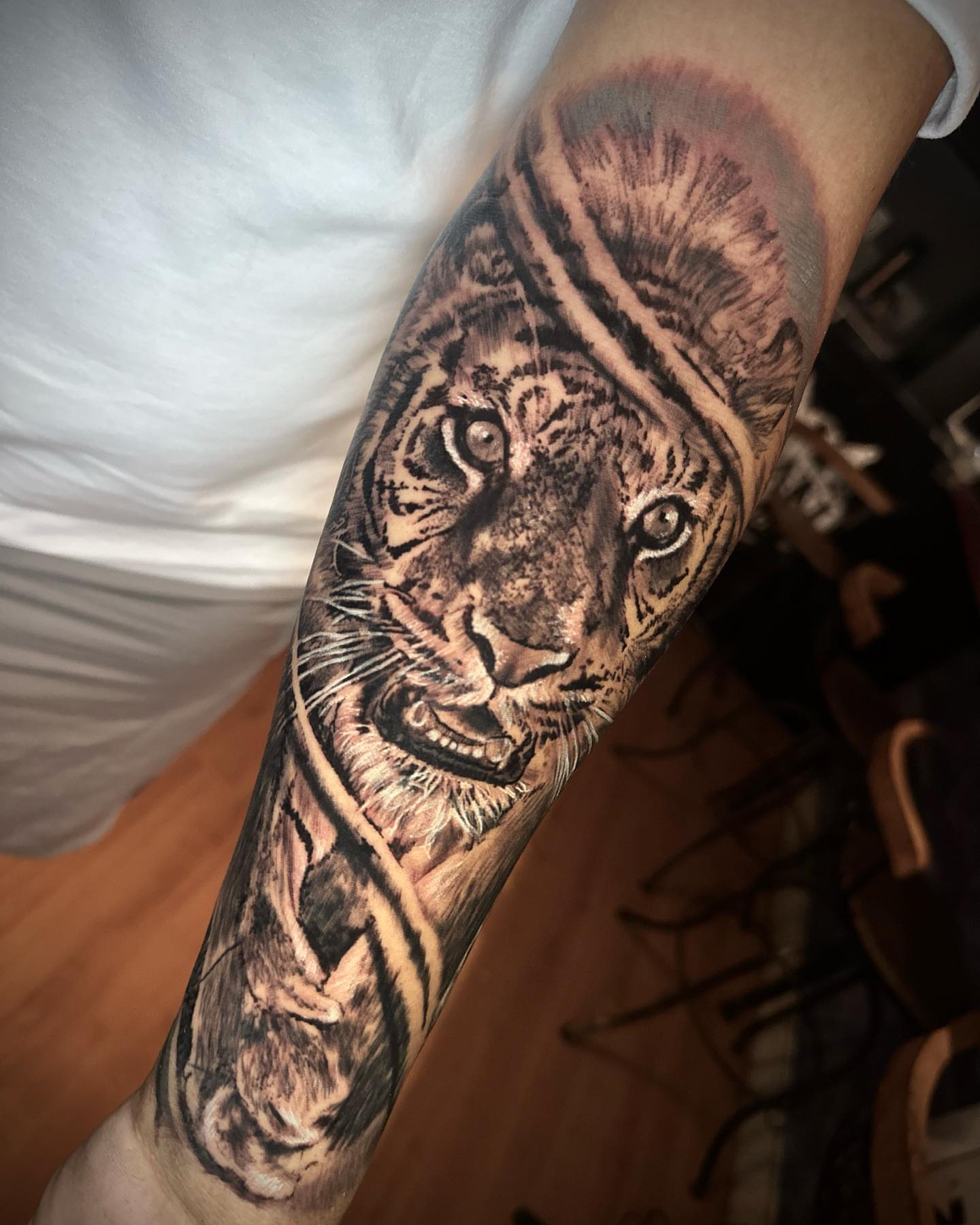 Tattoo by @morenotattoow — realism, black_and_grey