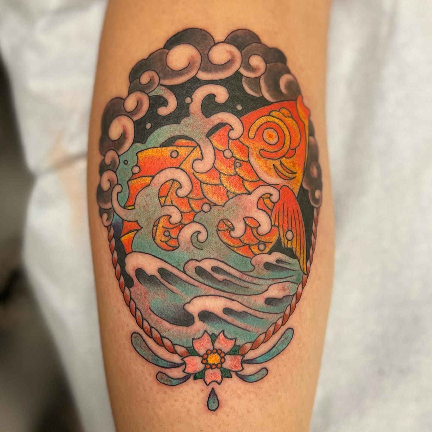 Tattoo by @christopher_vaughn_gay — japanese_irezumi