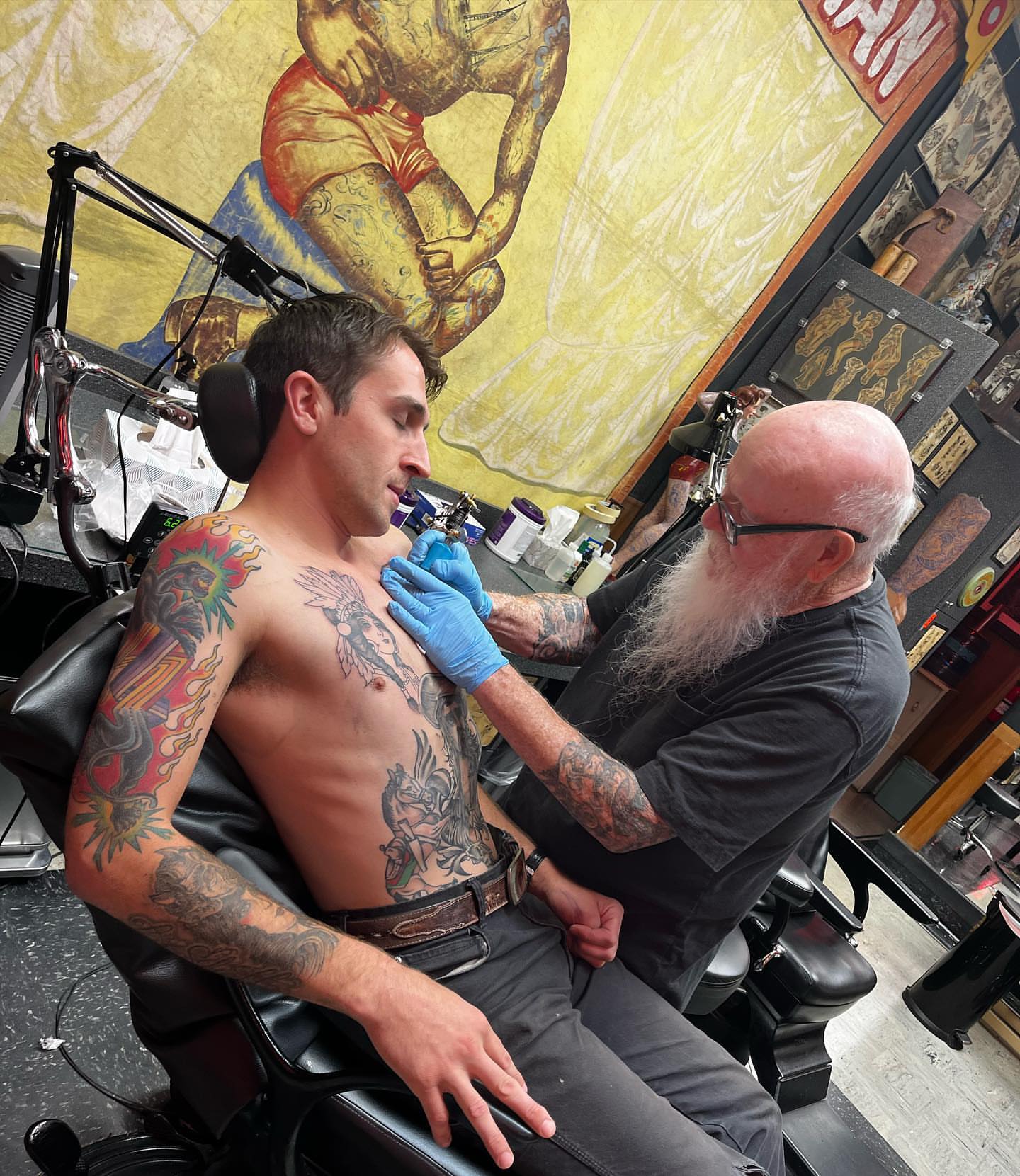 Tattoo by @columbusconductor — american_traditional