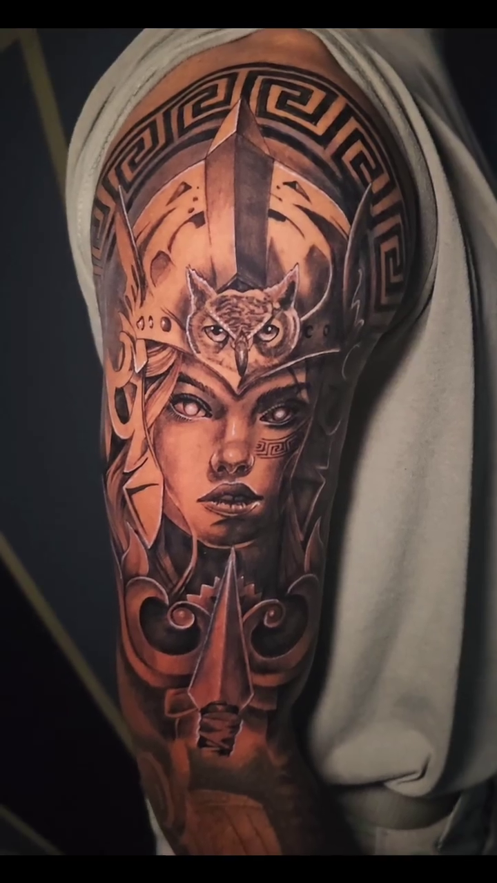 Tattoo work at Middle Tennessee Tattoo Expo 2026