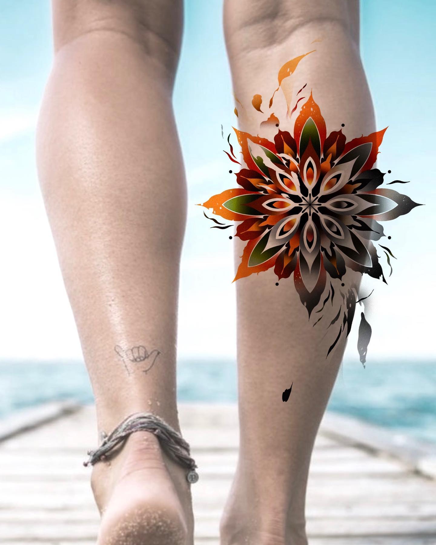 Tattoo by @sentimental_coinwasher — geometric