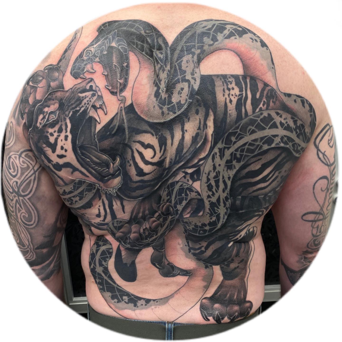 Tattoo by @ethereal.lady.hawk — realism, dark_realism