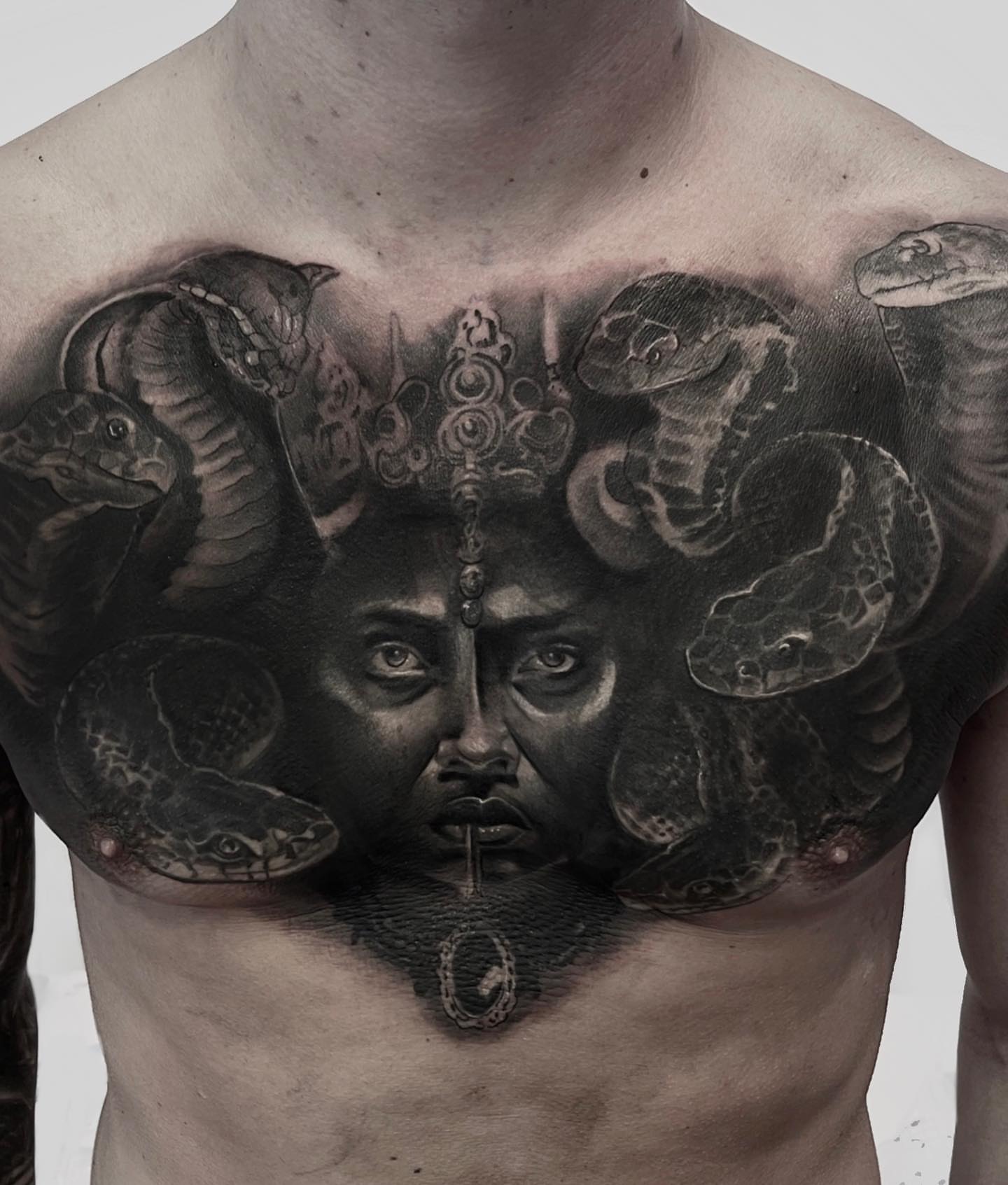 Tattoo by @robdansontattoo — black_and_grey, realism
