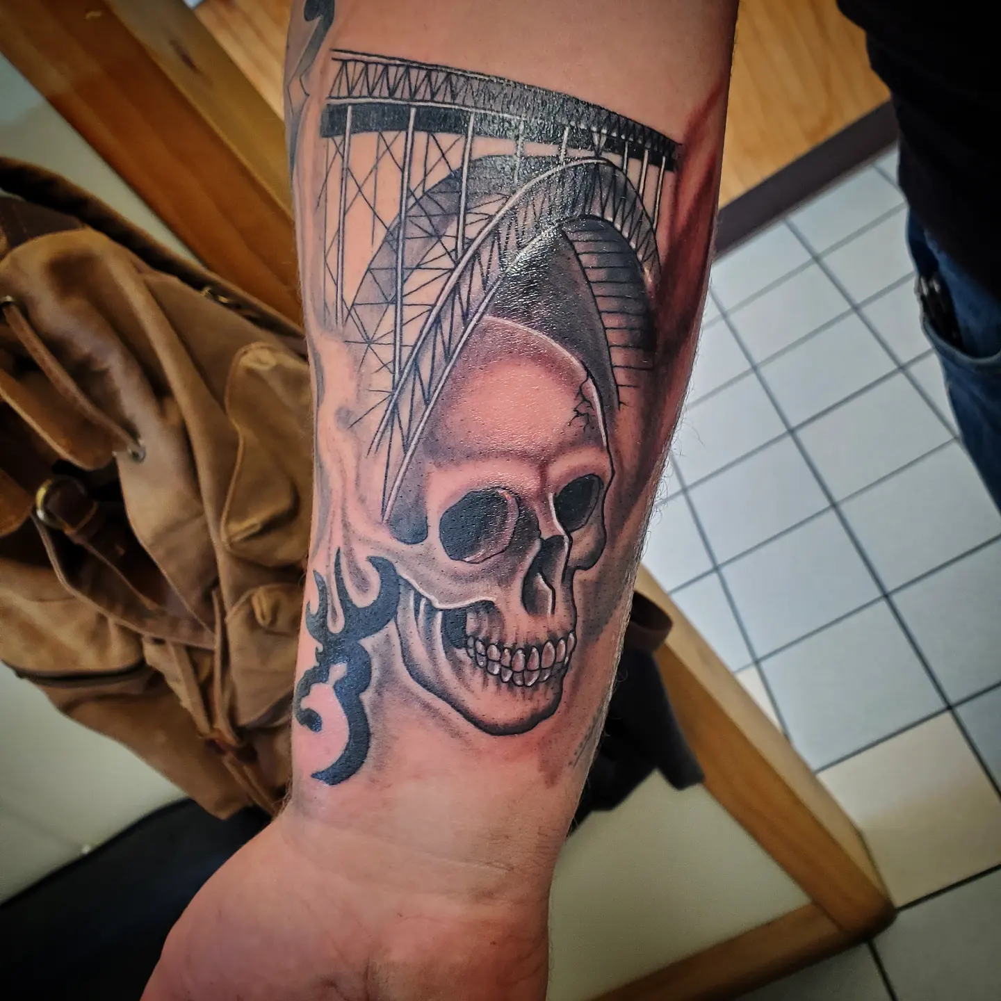 Tattoo by @tattoosbyginger_ — black_and_grey, realism