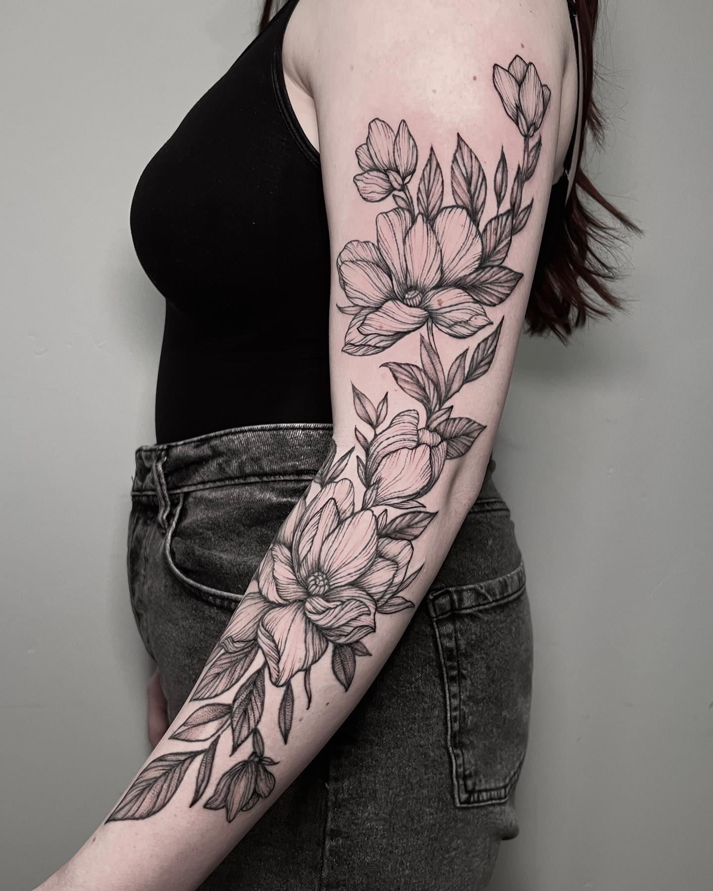 Tattoo by @shakuto_tattoos — black_and_grey