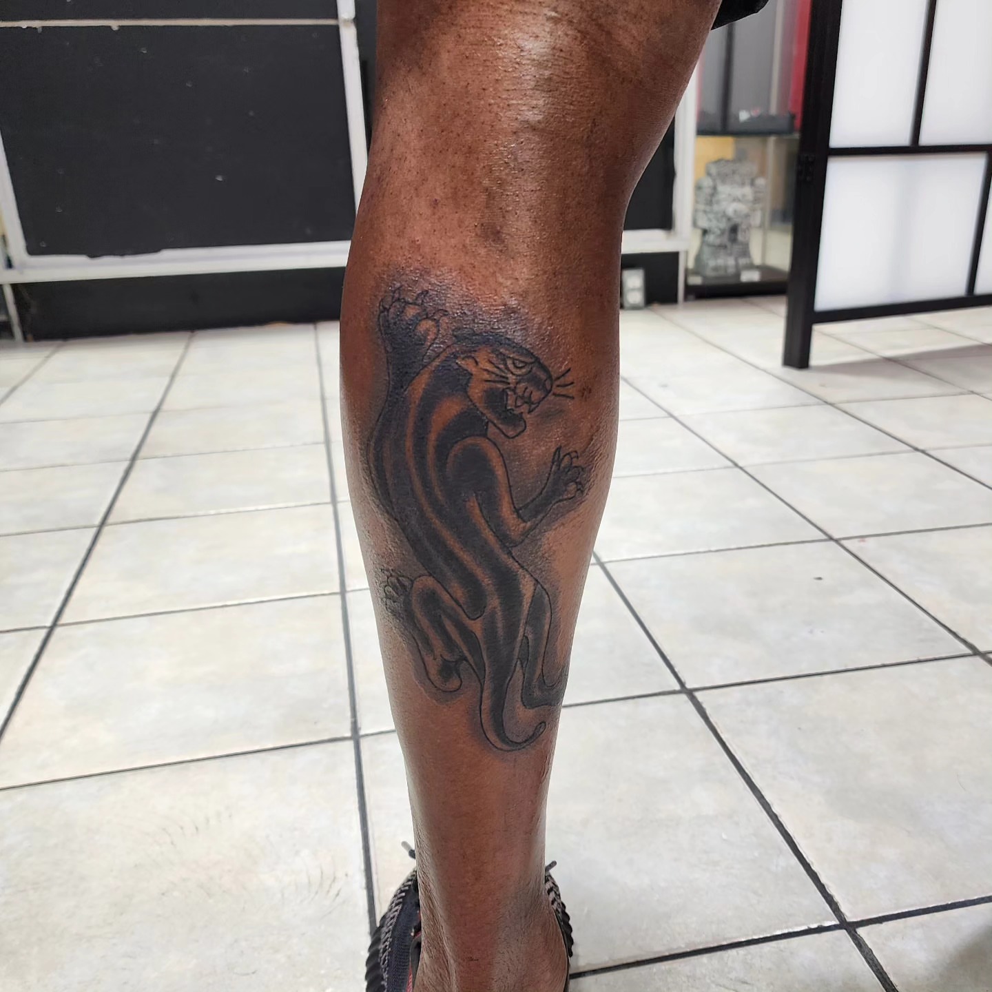 Tattoo by @rome_ink_tattoo — black_and_grey