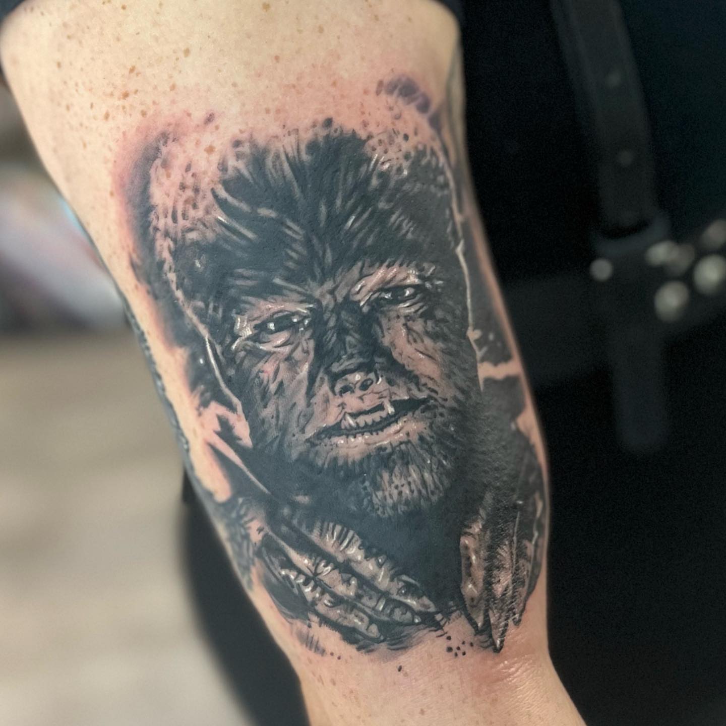 Tattoo by @mez_love_tattoos — realism, dark_realism