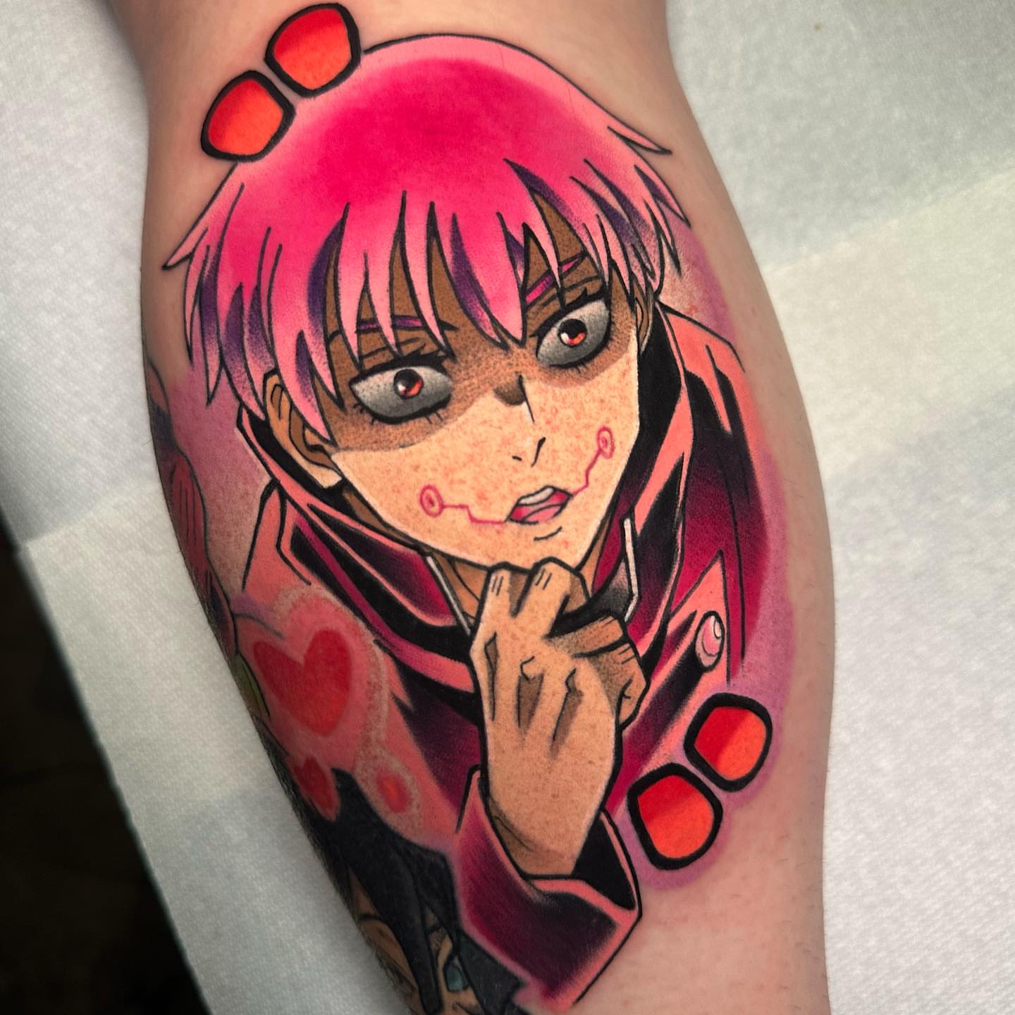 Tattoo by @zack.simpson__ — anime