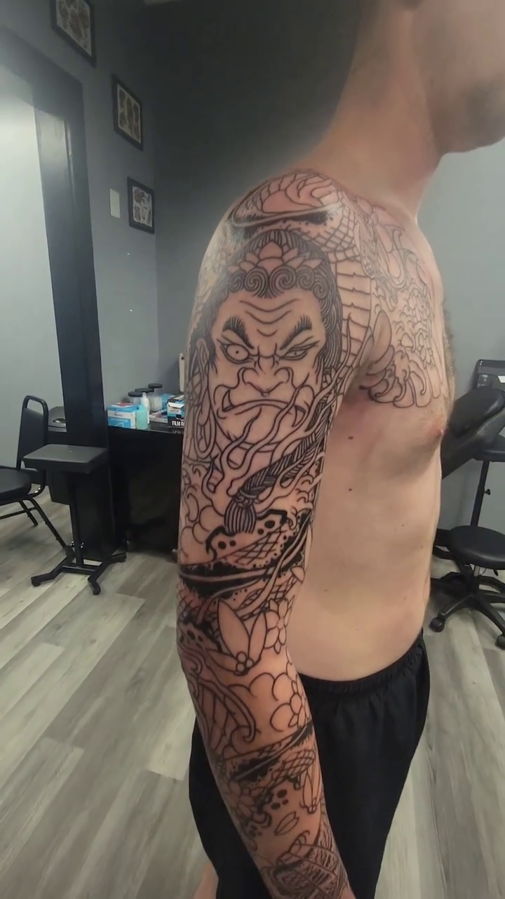 Tattoo by @mrjamesvaughn — japanese_irezumi