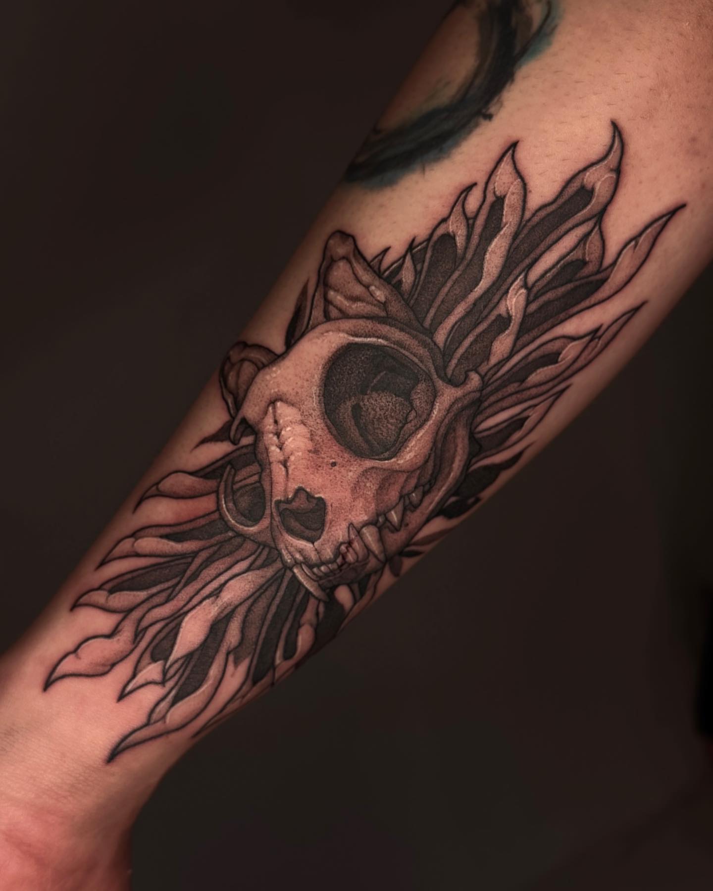 Tattoo by @wonsoong_blk — black_and_grey, realism