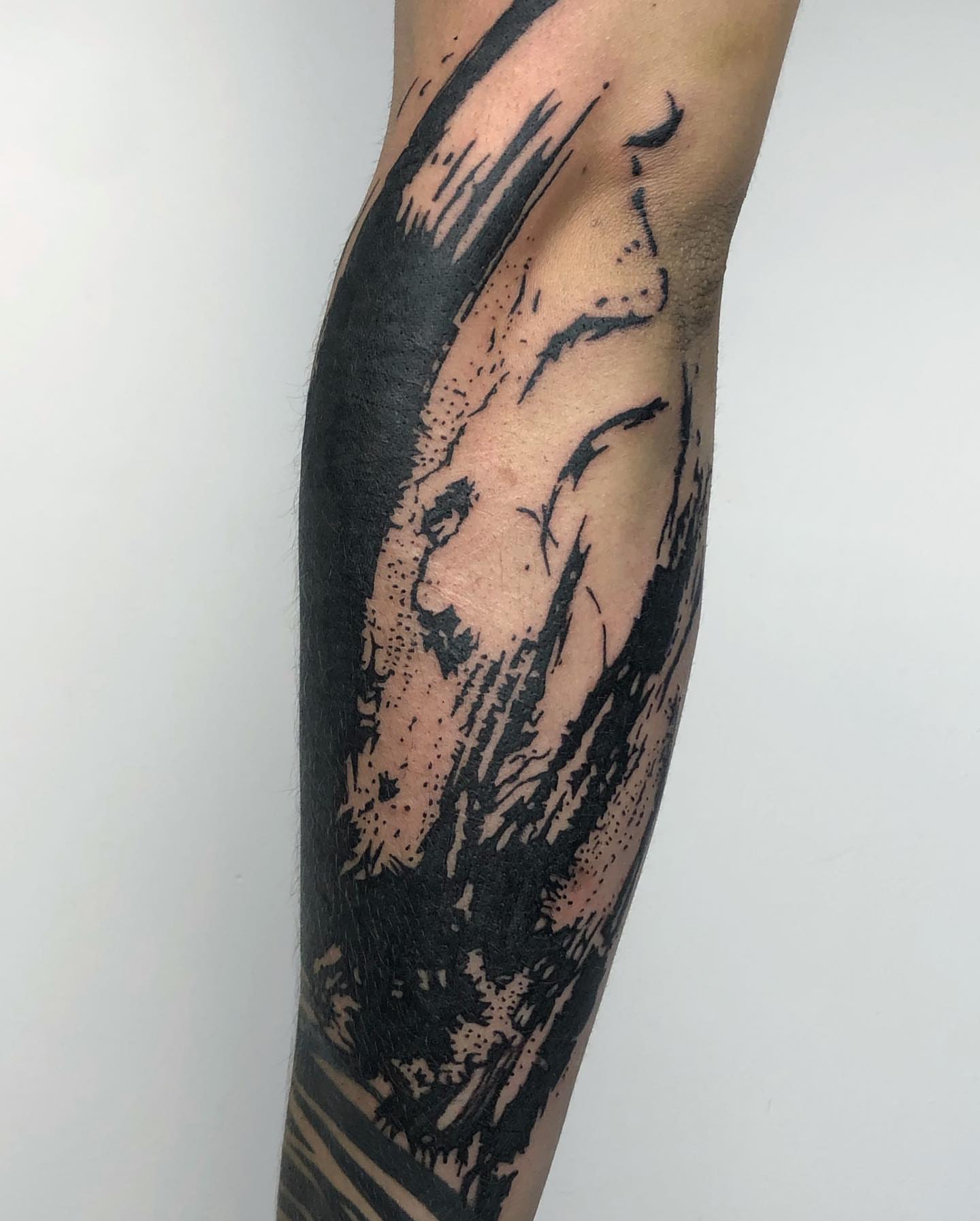 Tattoo by @oykuinkslove — dotwork, black_and_grey