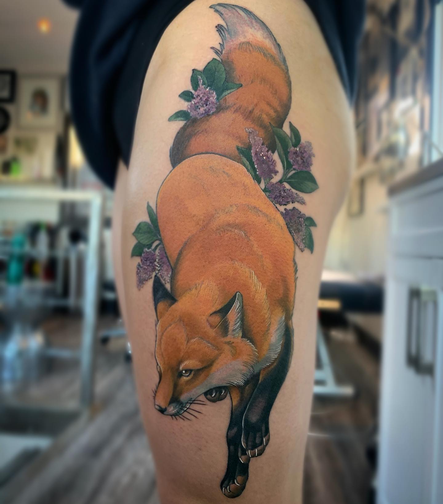 Tattoo by @missautumndancer — realism