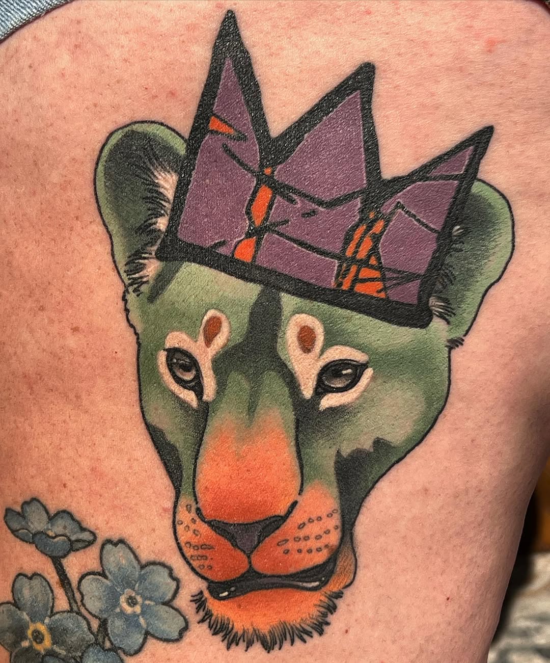 Tattoo by @goblin_smasher — new_school
