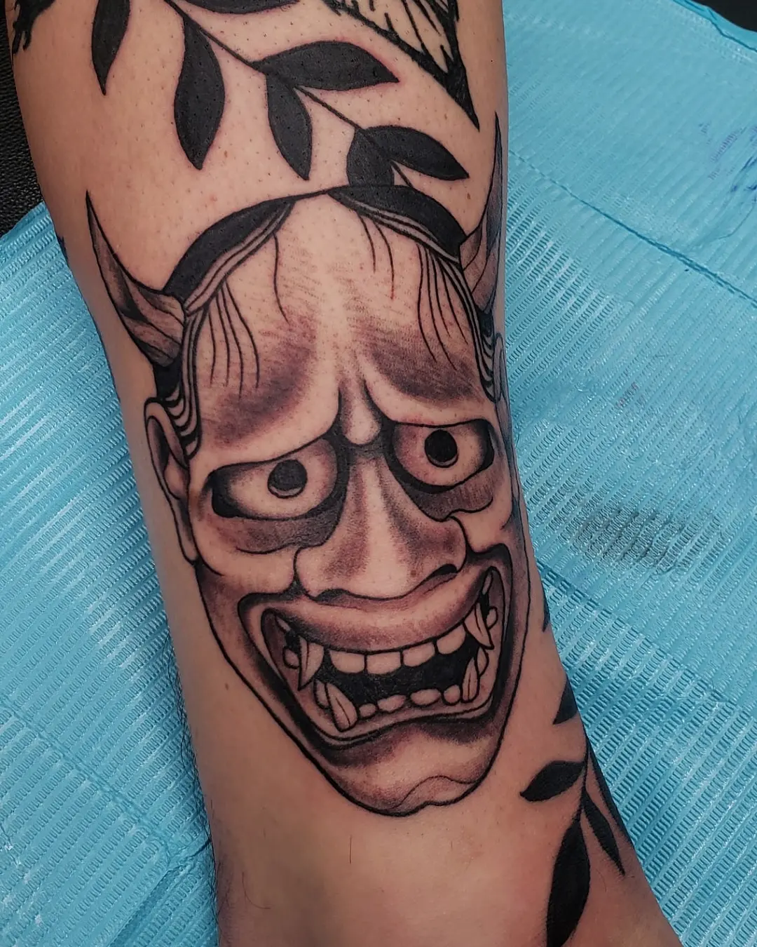 Tattoo by @haleygunz — black_and_grey