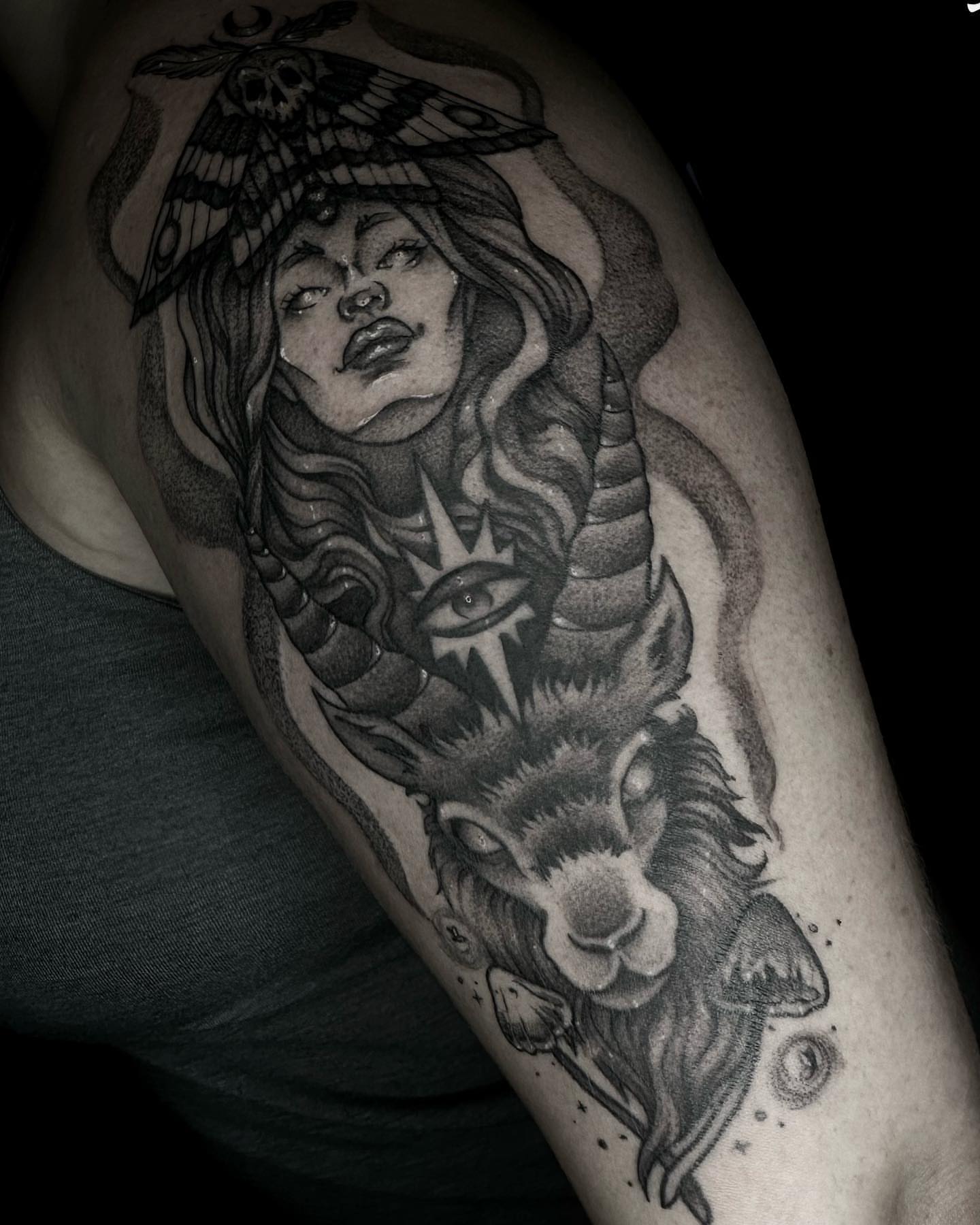 Tattoo by @starrdvst_ β black_and_grey, realism