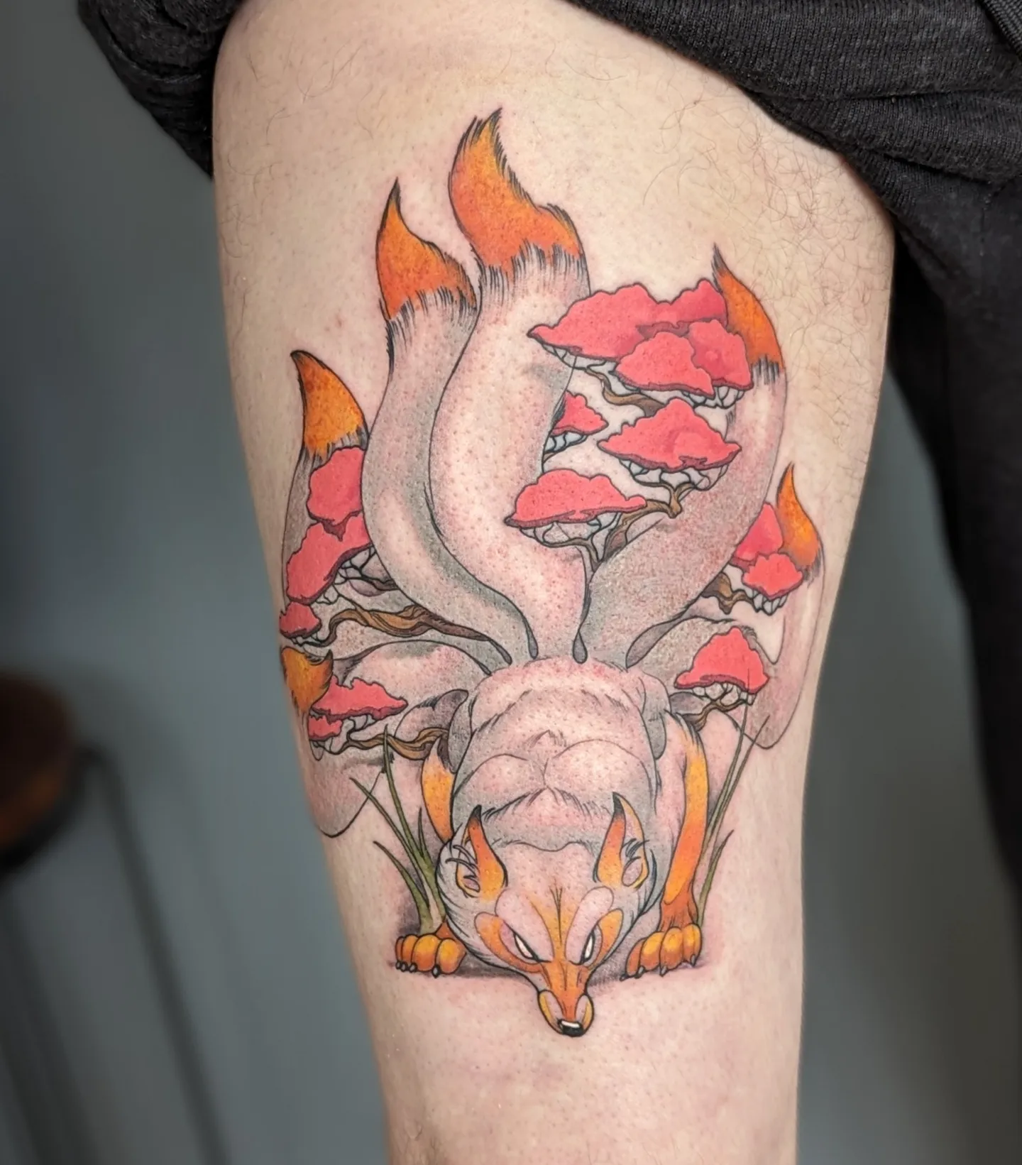Tattoo by @dhankeytattooer — dotwork, realism