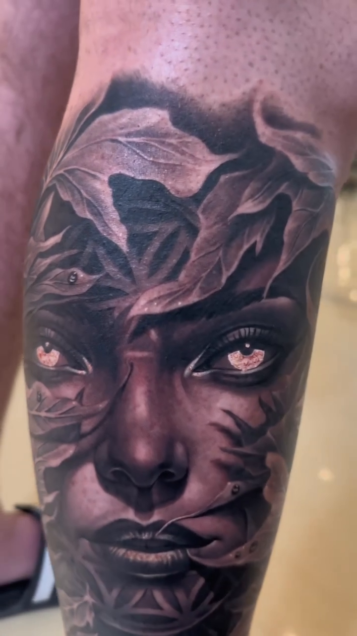 Tattoo by @antmikes — realism, black_and_grey