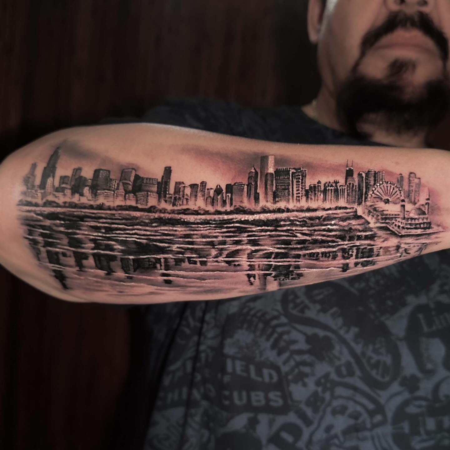 Tattoo by @mike.fd.tattoos — realism, black_and_grey