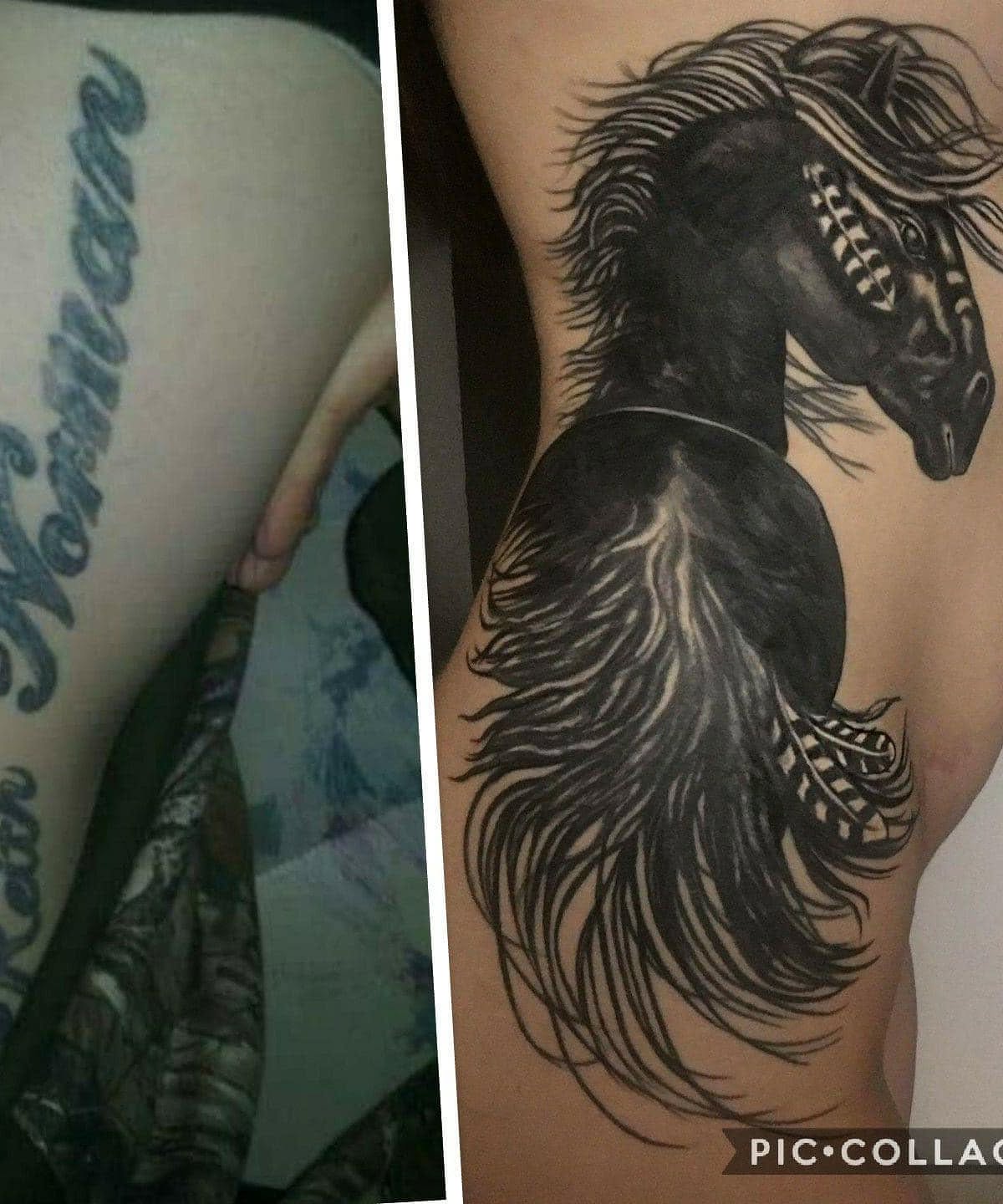 Tattoo by @saltyraventattoo — black_and_grey