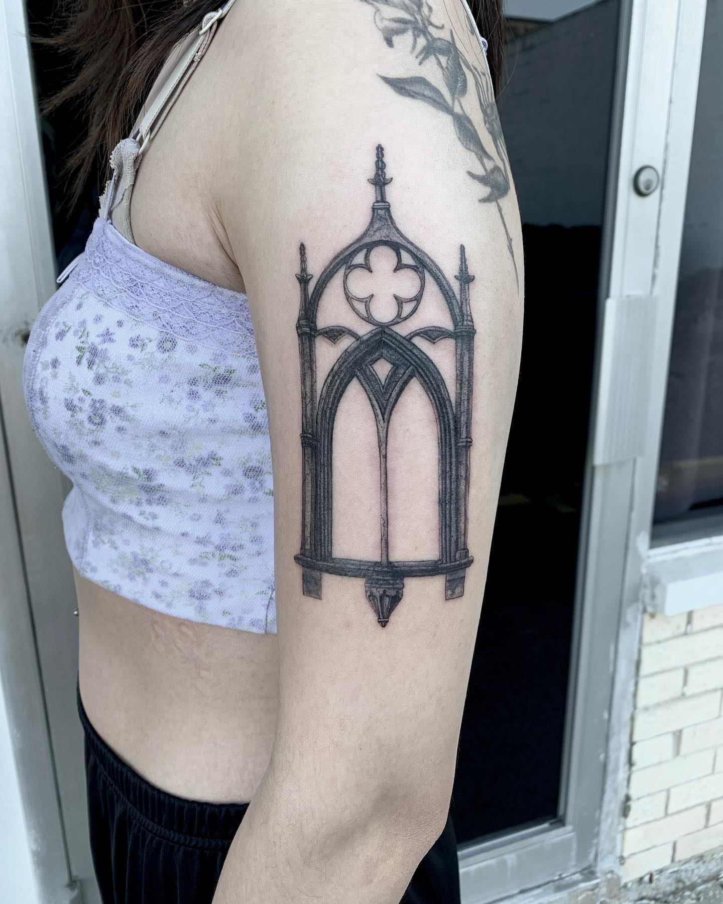 Tattoo by @brittanytattoome — black_and_grey