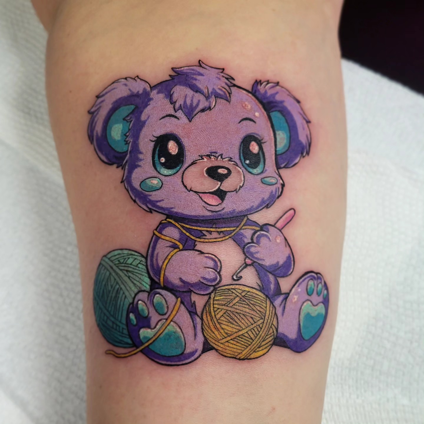 Tattoo by @fleurnoirestudio β illustrative