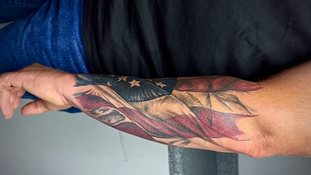 Tattoo by @sv3ink — realism, trash_polka