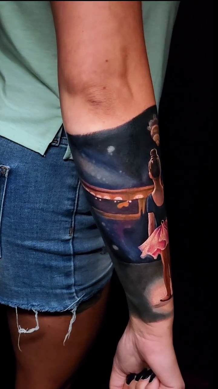 Tattoo by @tylermalek — realism, color