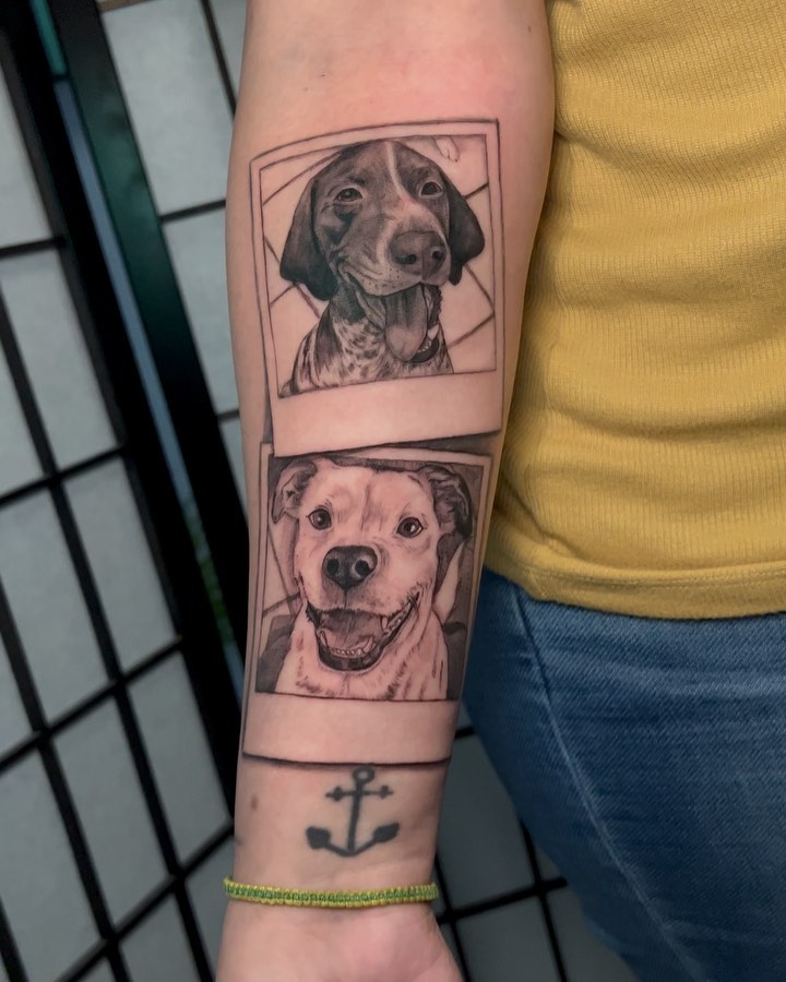 Tattoo by @jordyn_tattoos — realism, black_and_grey