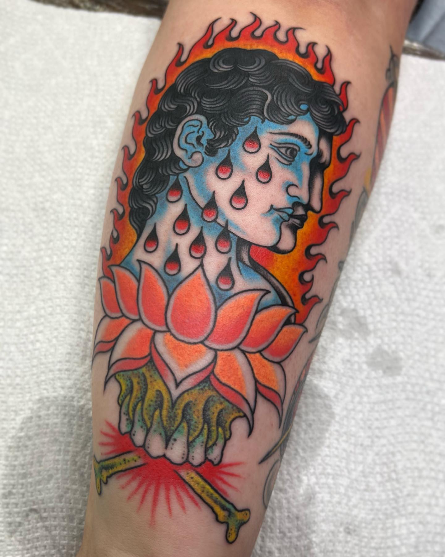 Tattoo by @alton_sides — american_traditional, neo_traditional
