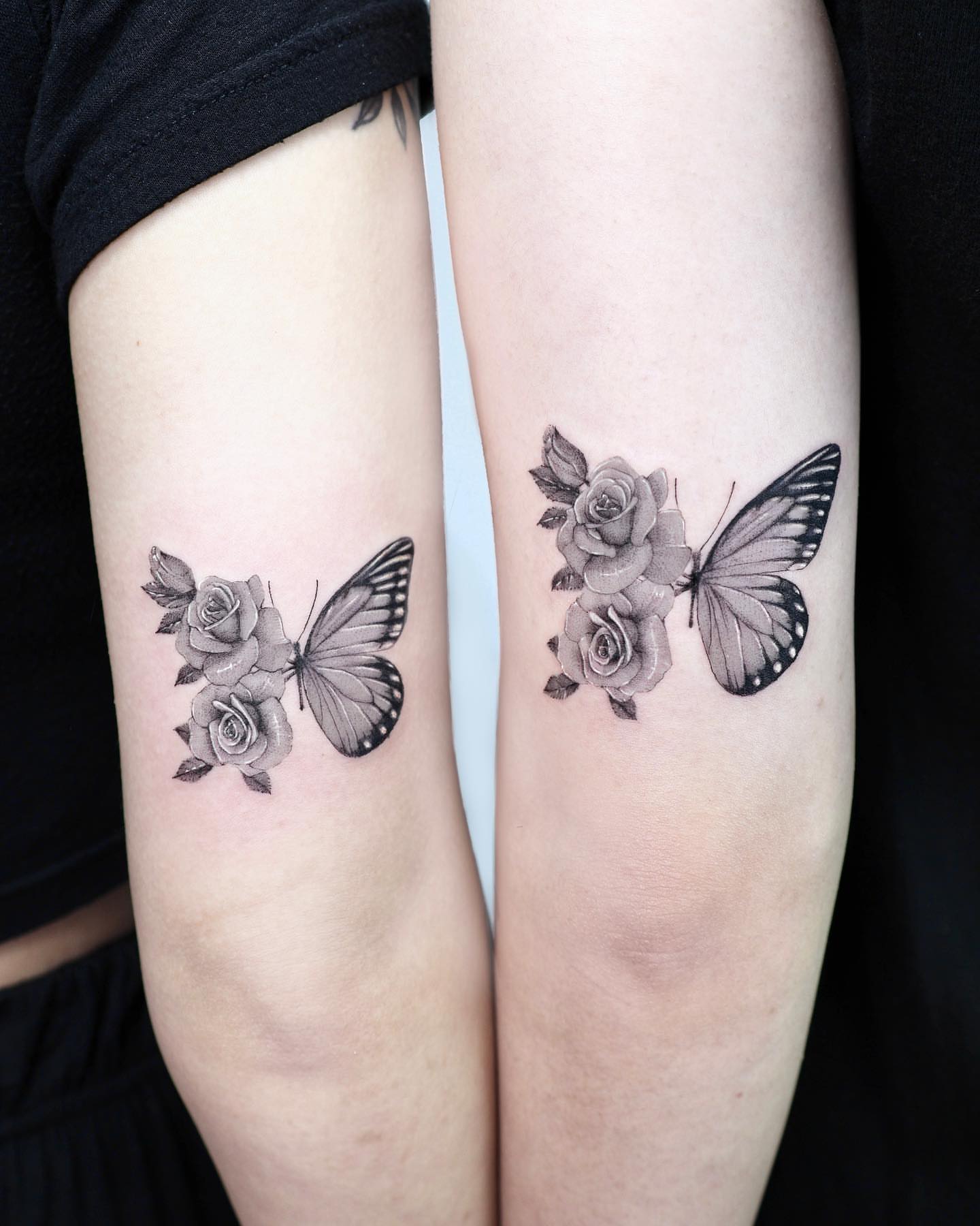 Tattoo by @xrou_tattoo — realism, black_and_grey