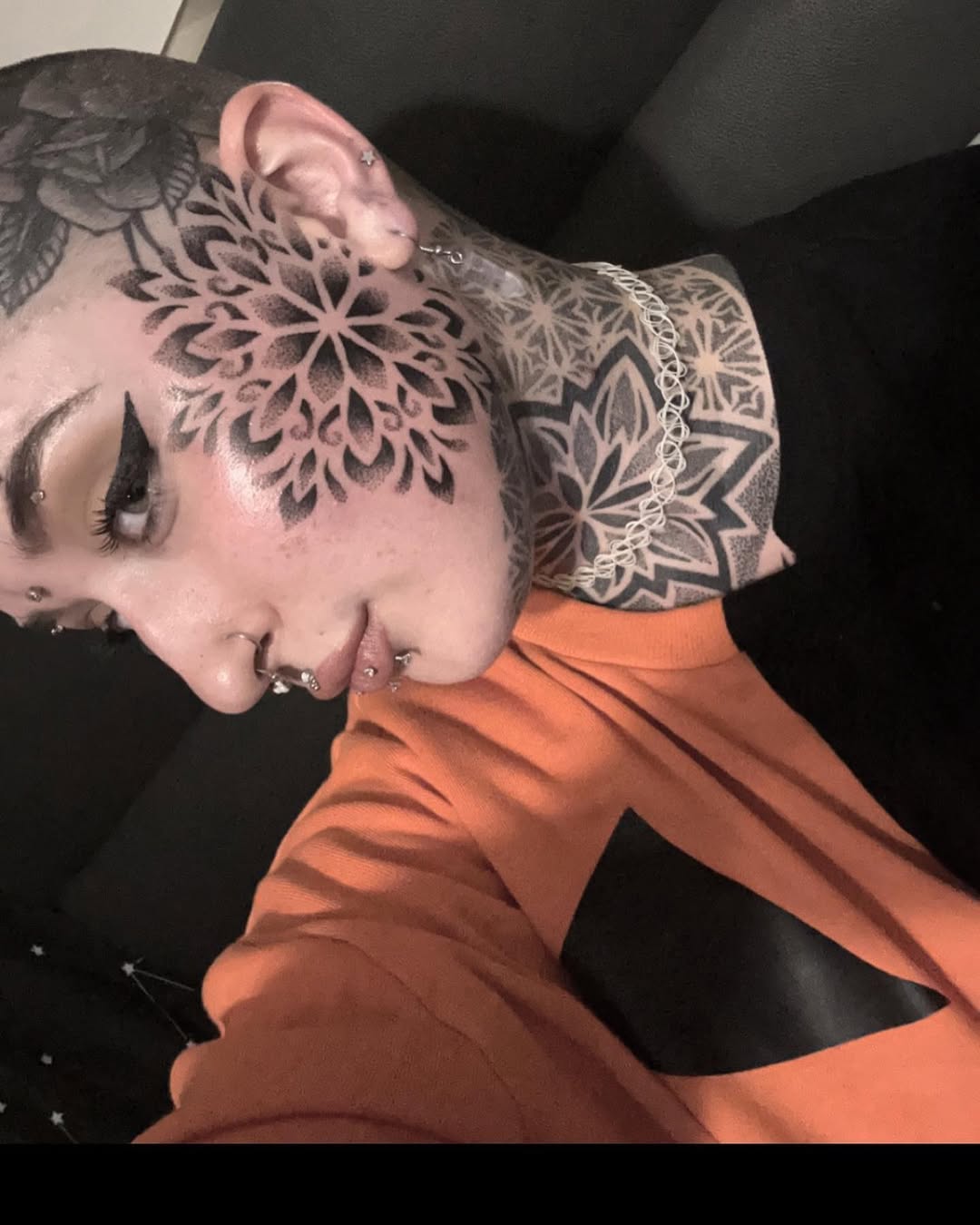 Tattoo by @jewelstattoos_ — dotwork, geometric