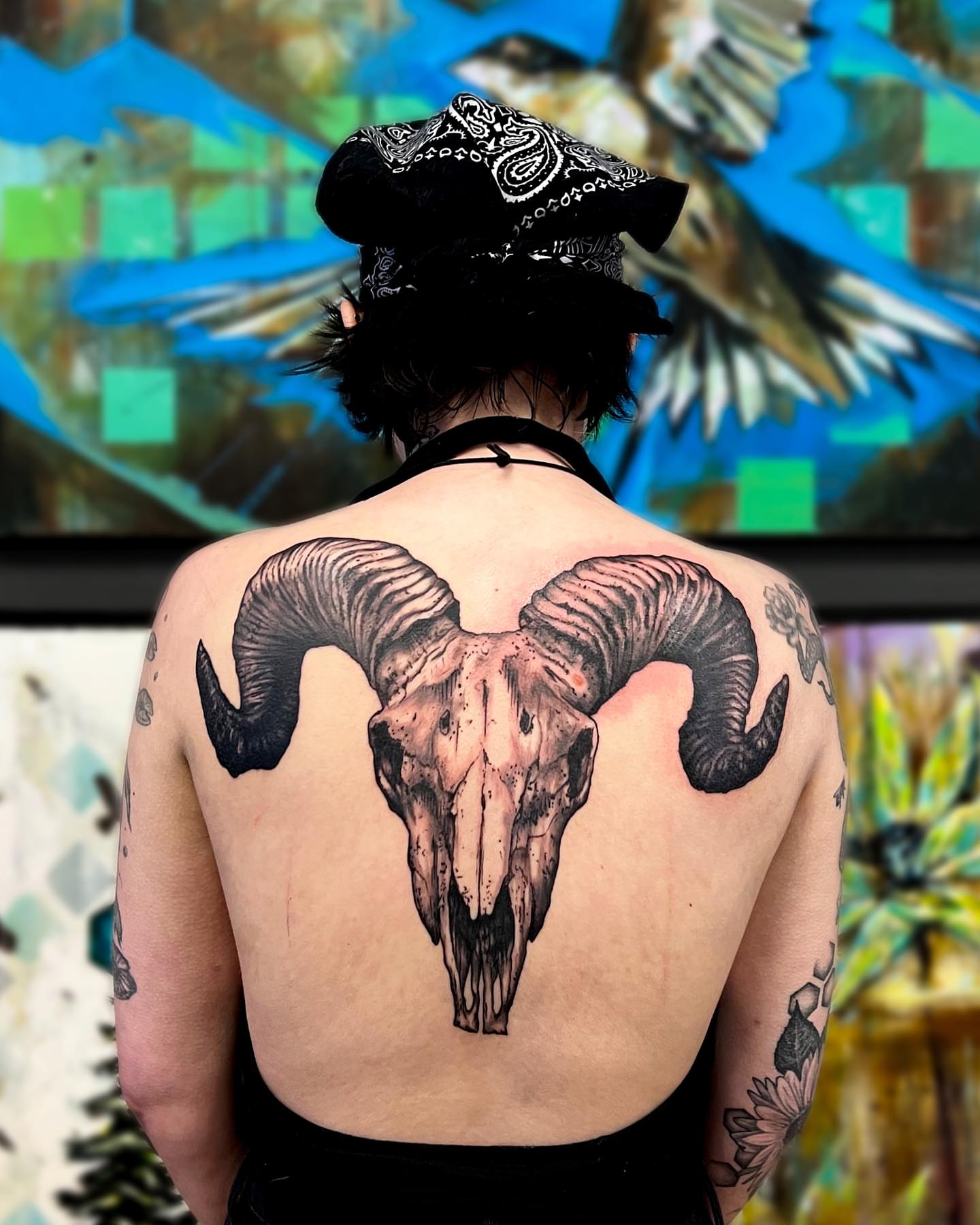 Tattoo by @milesbrowne — black_and_grey