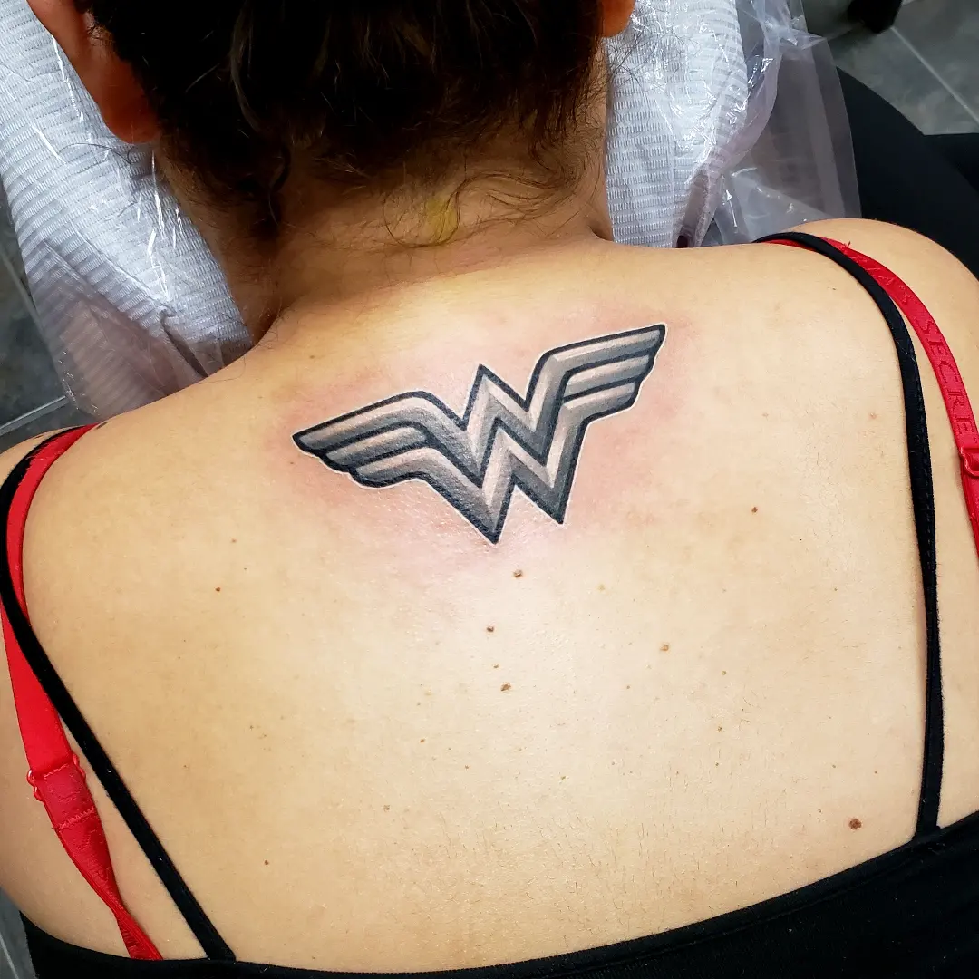 Tattoo by @highnoonjake — black_and_grey